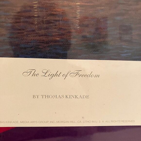 "The Light of Freedom" by Thomas Kinkade Offset Lithograph - Picture 7 of 10